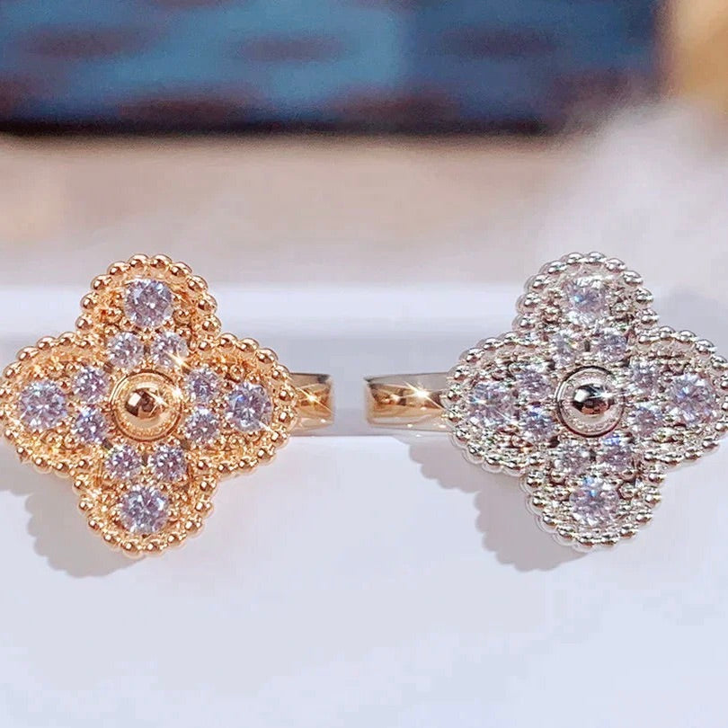 [Radiant Gem]¯CLOVER DIAMOND RING
