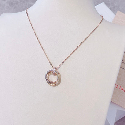 [Radiant Gem]¯TRINITY NECKLACE GOLD  DIAMONDS