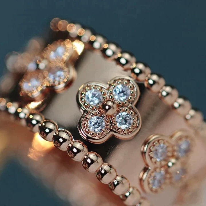 [Radiant Gem]¯CLOVER KALEIDOSCOPE RING 10MM