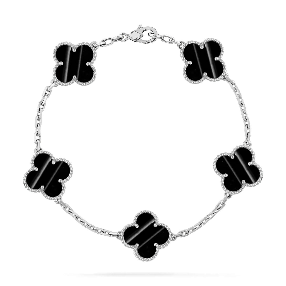 [Radiant Gem]New  CLOVER 5 MOTIF PULSAR STONE BRACELET COLLECTION