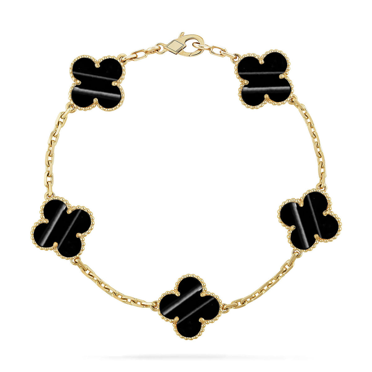 [Radiant Gem]New  CLOVER 5 MOTIF PULSAR STONE BRACELET COLLECTION