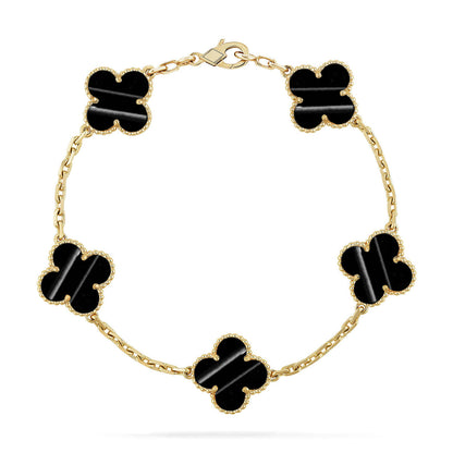 [Radiant Gem]New  CLOVER 5 MOTIF PULSAR STONE BRACELET COLLECTION
