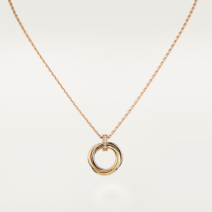 [Radiant Gem]¯TRINITY NECKLACE GOLD  DIAMONDS