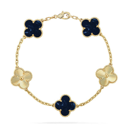 [Radiant Gem]New CLOVER 5 MOTIF PIETERSITE BRACELET COLLECTION