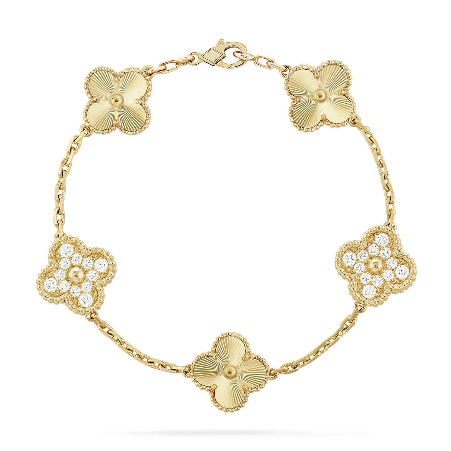 [Radiant Gem]New  CLOVER 5 MOTIF LASER BRACELET COLLECTION