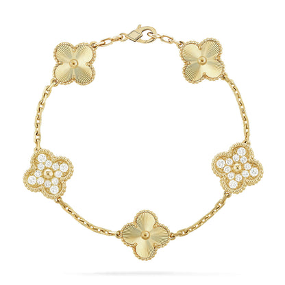 [Radiant Gem]New  CLOVER 5 MOTIF LASER BRACELET COLLECTION