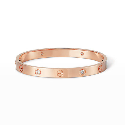 [Radiant Gem]¯LOVE BRACELET 6.1MM 4 DIAMONDS