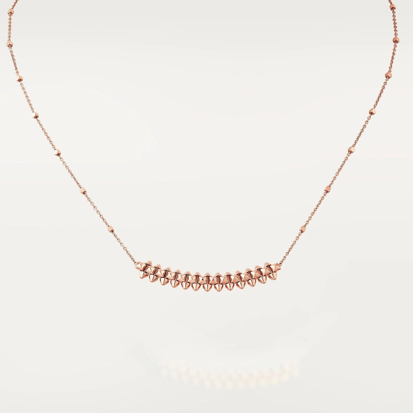 [Radiant Gem]¯CLASH PINK GOLD NECKLACE