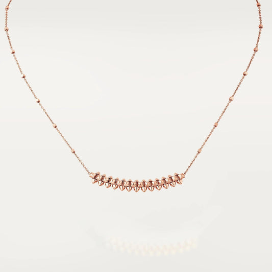 [Radiant Gem]¯CLASH PINK GOLD NECKLACE