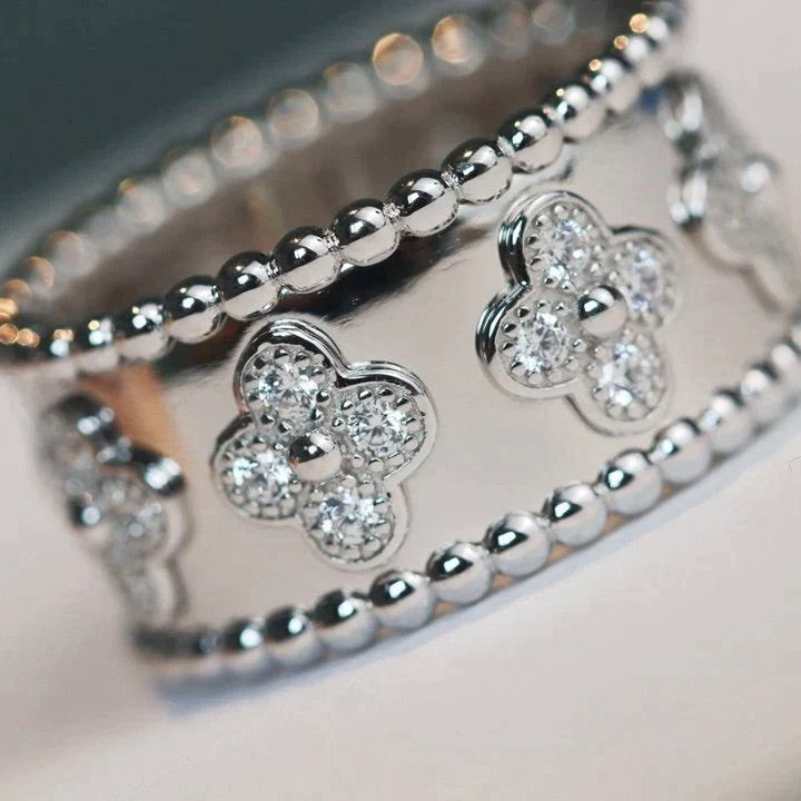[Radiant Gem]¯CLOVER KALEIDOSCOPE RING 10MM