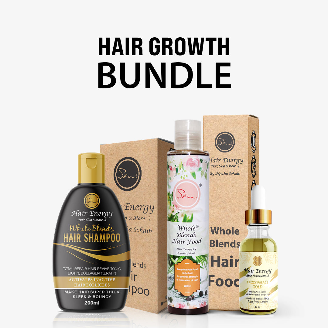 Hair Growth Bundle & Frizz Control Solution ( No More Damage)