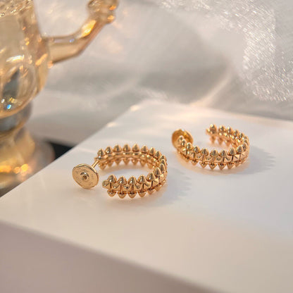 [Radiant Gem]¯CLASH SMALL HOOP EARRINGS