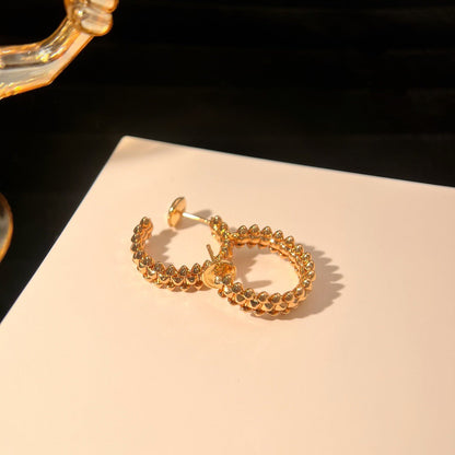 [Radiant Gem]¯CLASH SMALL HOOP EARRINGS