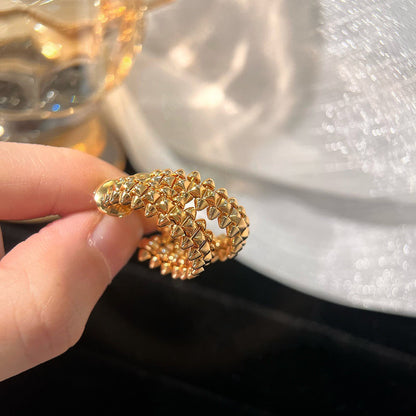 [Radiant Gem]¯CLASH SMALL HOOP EARRINGS