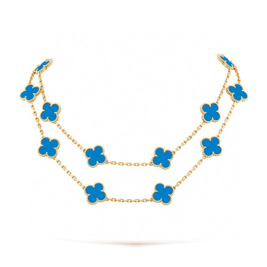 [Radiant Gem]¯CLOVER 20 MOTIFS TURQUOISE GOLD