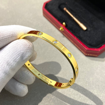 [Radiant Gem]¯LOVE BRACELET 6.1MM 10 DIAMONDS