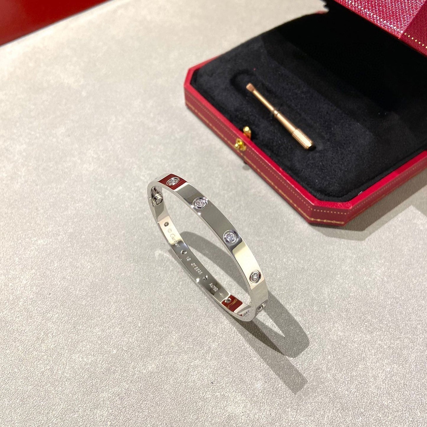[Radiant Gem]¯LOVE BRACELET 6.1MM 10 DIAMONDS