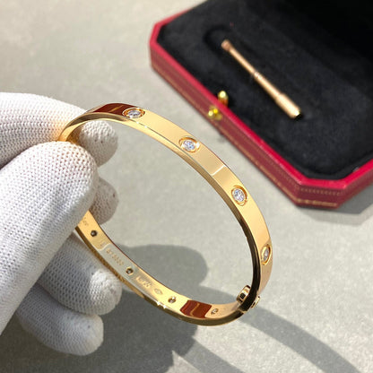 [Radiant Gem]¯LOVE BRACELET 6.1MM 10 DIAMONDS