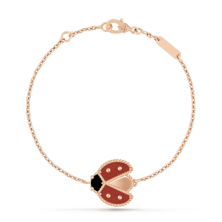 [Radiant Gem]¯LUCKY SPRING 1 MOTIF PINK GOLD BRACELET