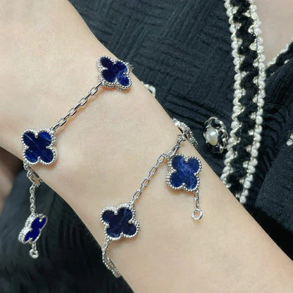 [Radiant Gem]New CLOVER 5 MOTIF PIETERSITE BRACELET COLLECTION