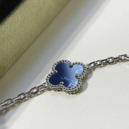 [Radiant Gem]New CLOVER 5 MOTIF PIETERSITE BRACELET COLLECTION
