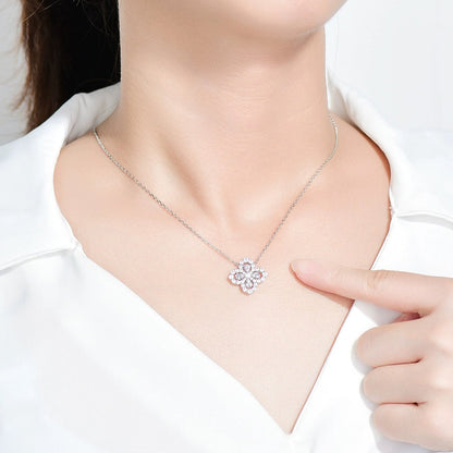[Radiant Gem]¯LOOP NECKLACE FULL MOTIF DIAMOND 16MM MULTIPLE COLORS