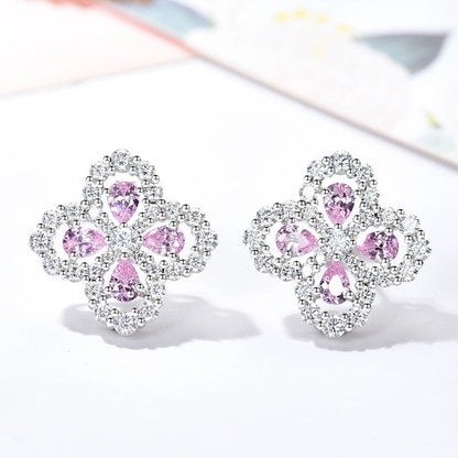 [Radiant Gem]¯LOOP EARRINGS FULL MOTIF DIAMOND 16MM