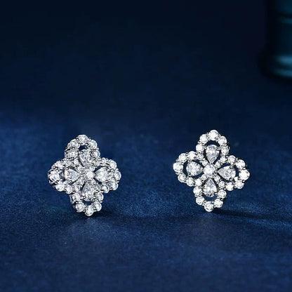 [Radiant Gem]¯LOOP EARRINGS FULL MOTIF DIAMOND 16MM