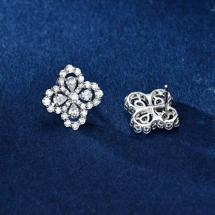 [Radiant Gem]¯LOOP EARRINGS FULL MOTIF DIAMOND 16MM