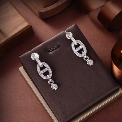 [Radiant Gem]¯HM CHAINE DIAMOND EARRINGS