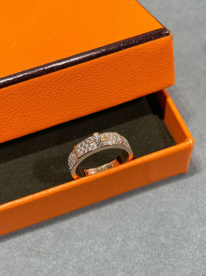 [Radiant Gem]¯KELLY PINK GOLD DIAMOND RING