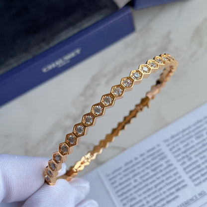 [Radiant Gem]¯BEE LOVE GOLD BRACELET FULL DIAMOND