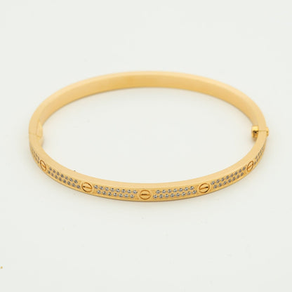 [Radiant Gem]¯LOVE BRACELET 3.65MM DIAMOND-PAVED