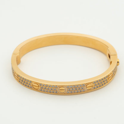 [Radiant Gem]¯LOVE BRACELET 6.1MM DIAMOND-PAVED