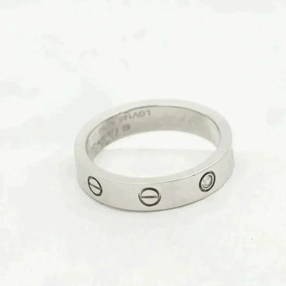 [Radiant Gem]¯LOVE RING 4MM 1 DIAMOND SILVER