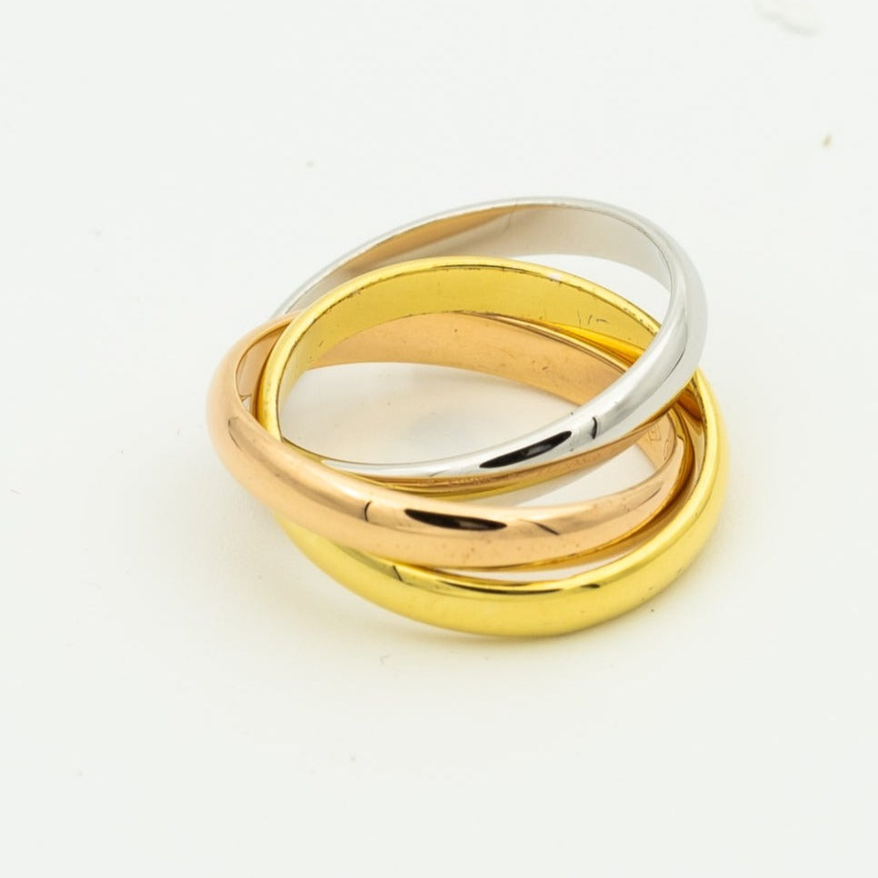 [Radiant Gem]¯TRINITY RING GOLD PINK GOLD SILVER