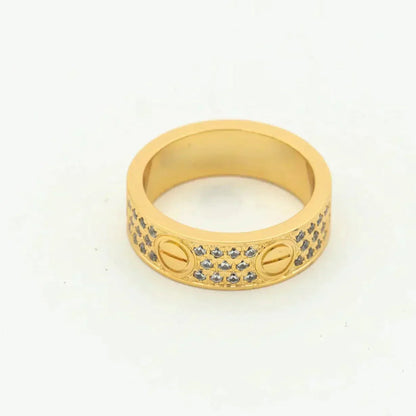 [Radiant Gem]¯LOVE RING 5.5MM DIAMONDS PAVED