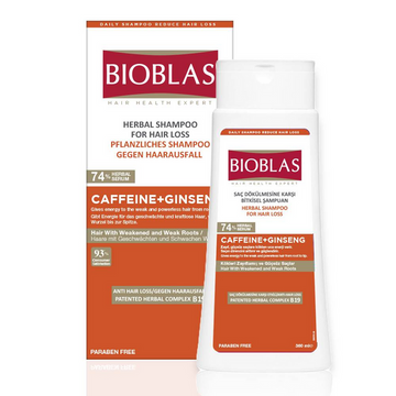 Bioblas Anti-Hair Loss Energy Shampoo (Caffeine + Ginseng) - 360ml