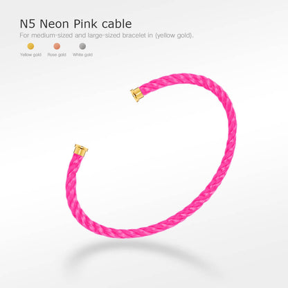 [Radiant Gem]¯FORCE SERIES BRACELET CABLES 50 CHOICES (DIY SELECTION)