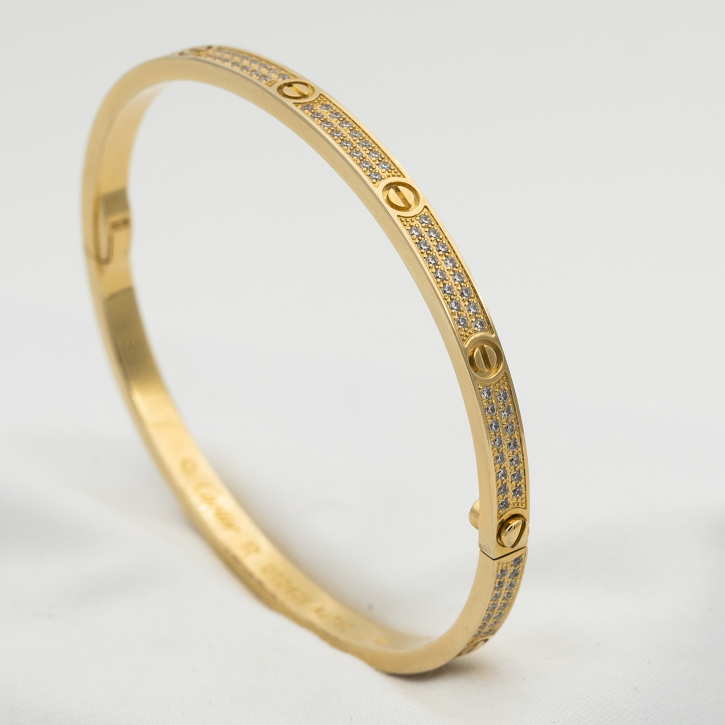 [Radiant Gem]¯LOVE BRACELET 3.65MM DIAMOND-PAVED