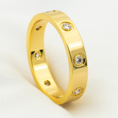 [Radiant Gem]¯LOVE RING 3.6MM 8 DIAMONDS