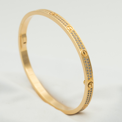 [Radiant Gem]¯LOVE BRACELET 3.65MM DIAMOND-PAVED