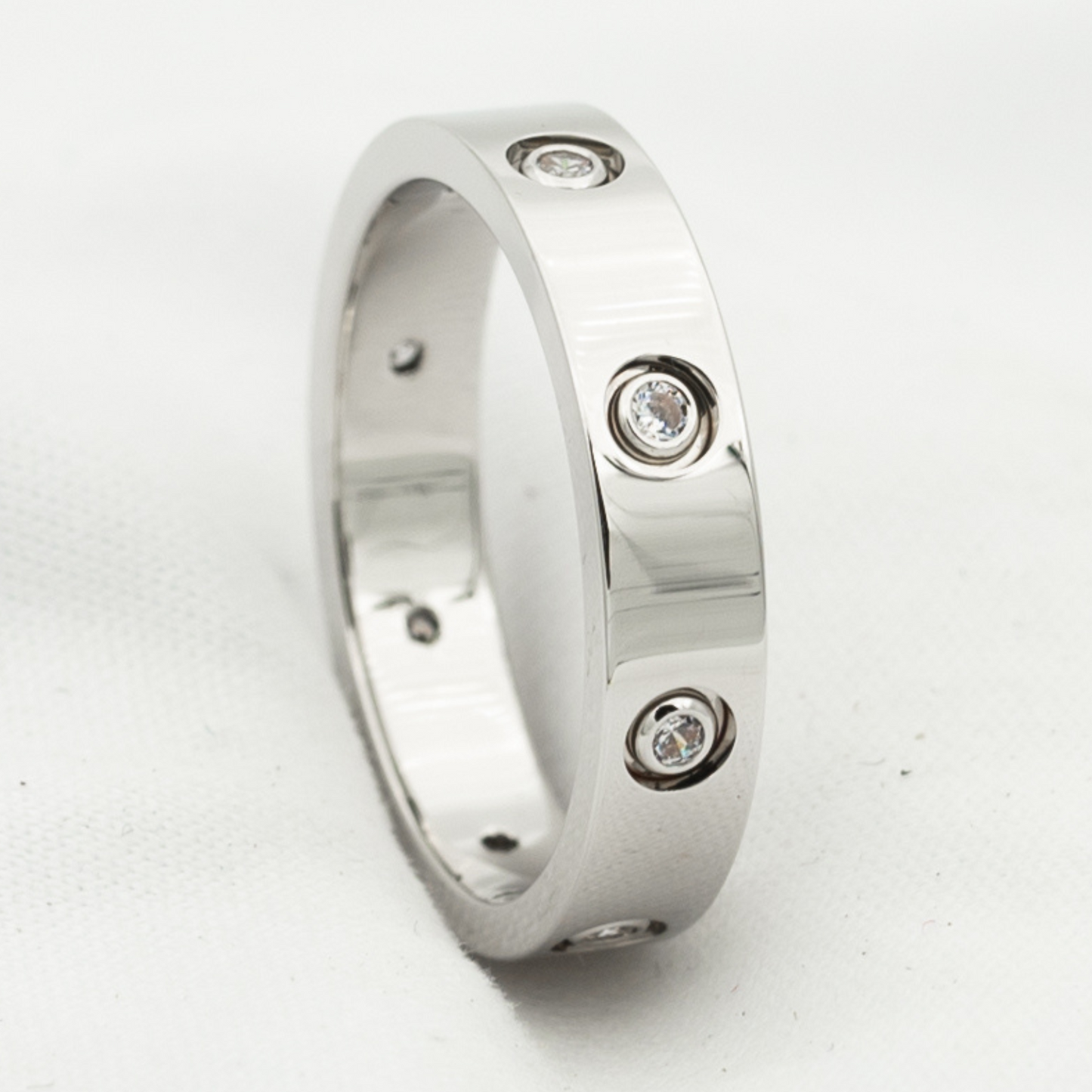 [Radiant Gem]¯LOVE RING 3.6MM 8 DIAMONDS