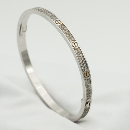 [Radiant Gem]¯LOVE BRACELET 3.65MM DIAMOND-PAVED