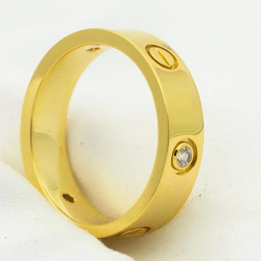 [Radiant Gem]¯LOVE RING 5.5MM 3 DIAMONDS GOLD