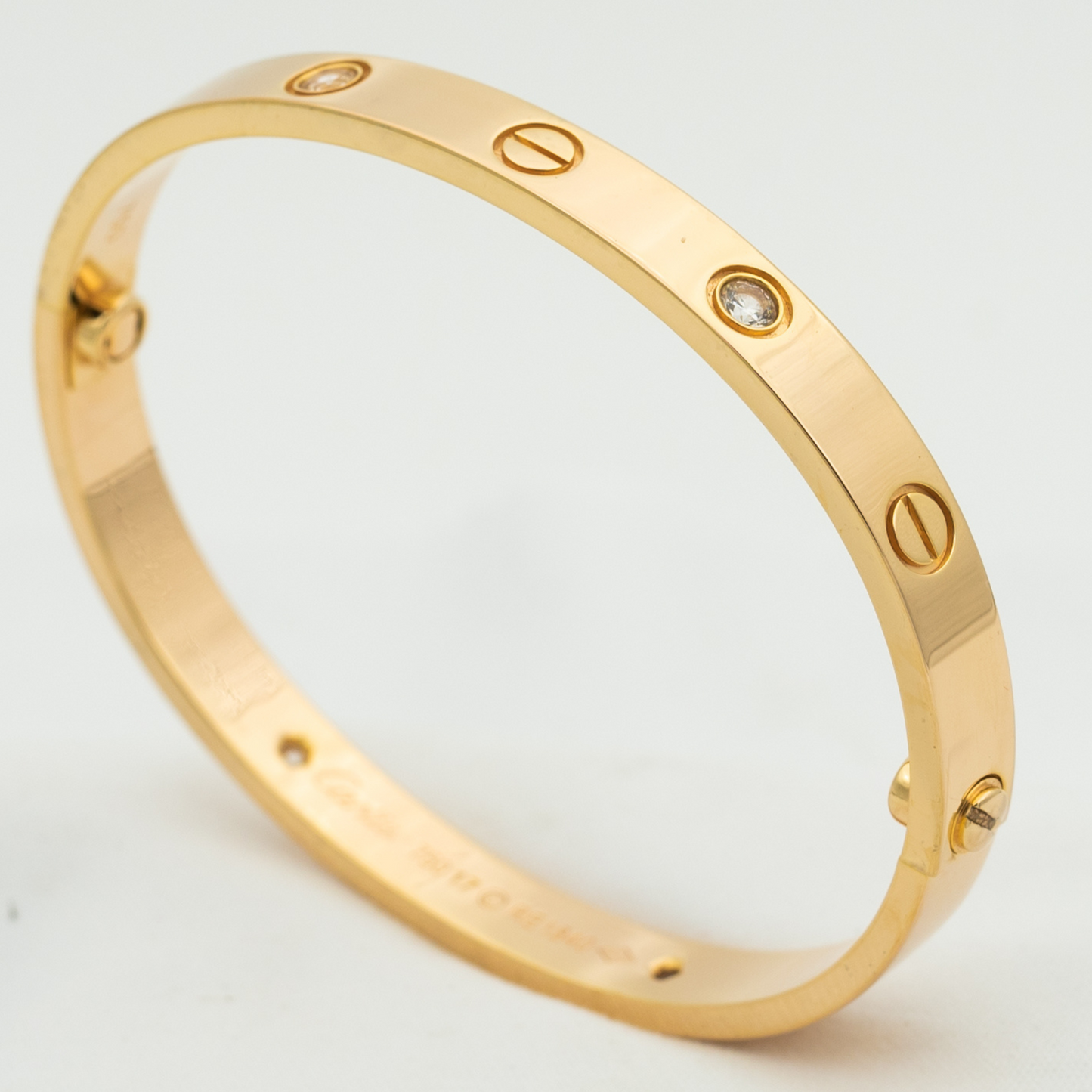 [Radiant Gem]¯LOVE BRACELET 6.1MM 4 DIAMONDS