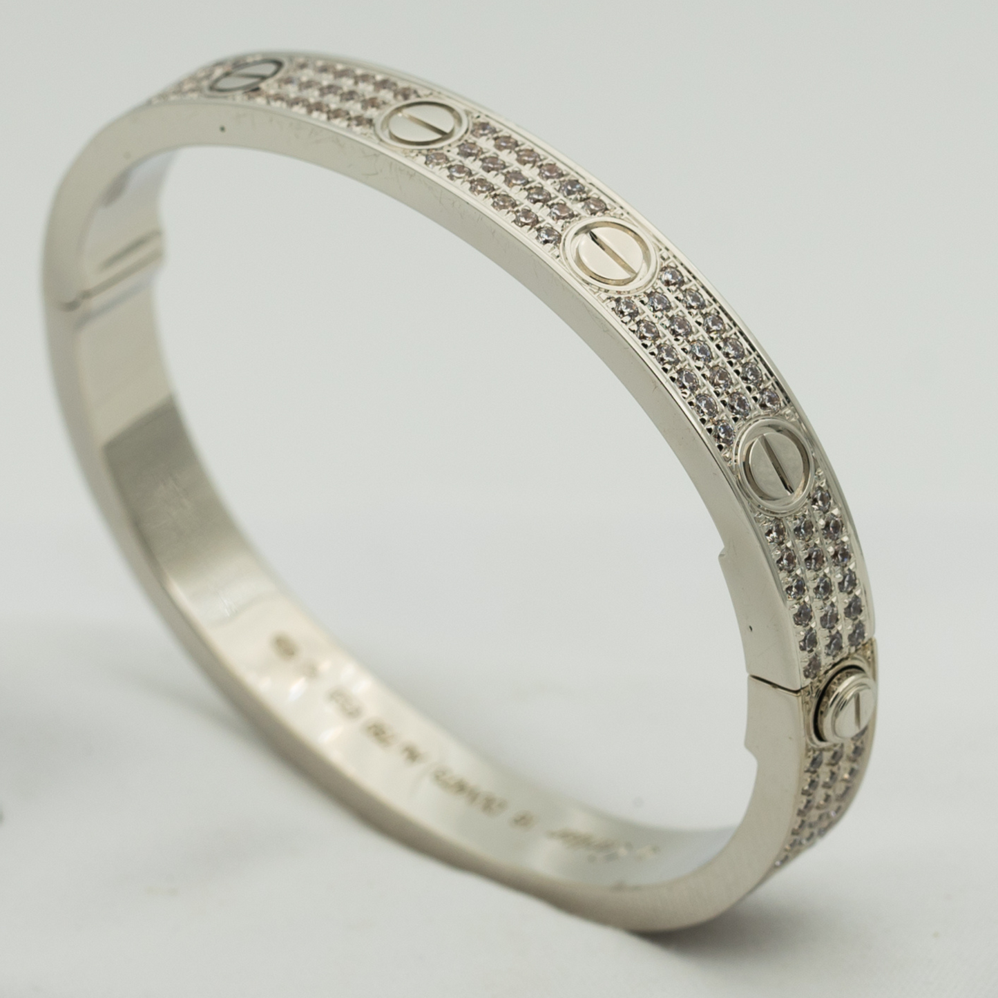 [Radiant Gem]¯LOVE BRACELET 6.1MM DIAMOND-PAVED
