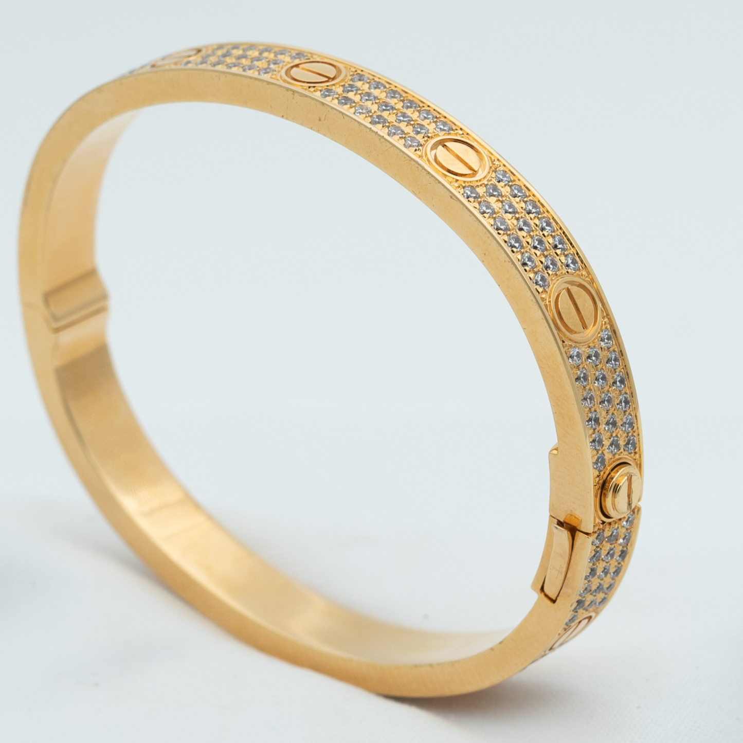 [Radiant Gem]¯LOVE BRACELET 6.1MM DIAMOND-PAVED