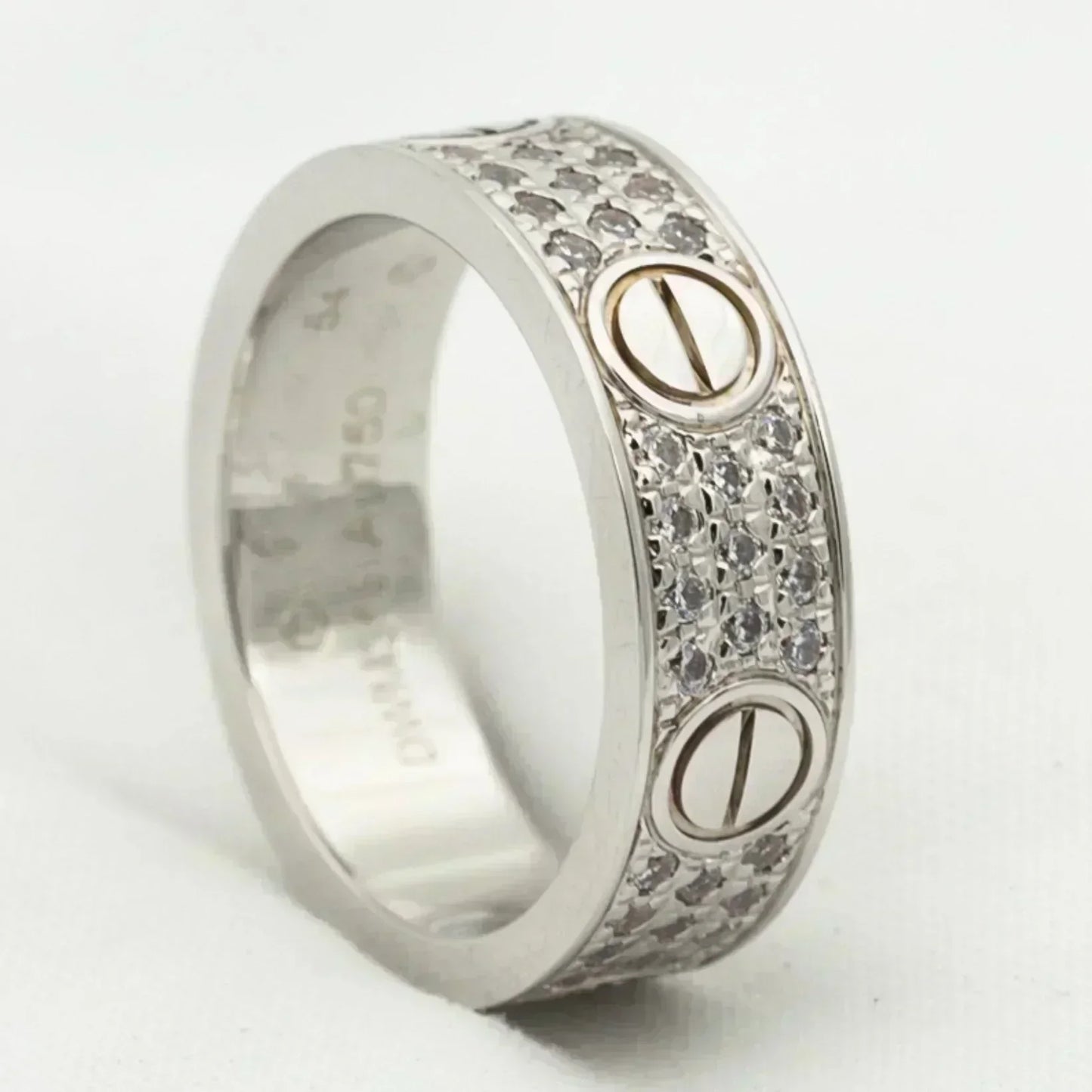 [Radiant Gem]¯LOVE RING 5.5MM DIAMONDS PAVED