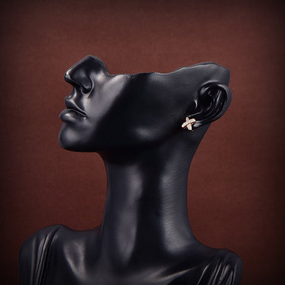 [Radiant Gem]¯JEUX DE GOLD DIAMOND EARRINGS
